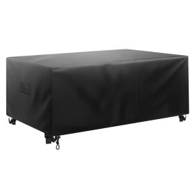 Patio Furniture Cover, 420D Heavy Duty Waterproof Outdoor Dining Table and Chairs Cover