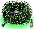 Christmas 300 LED String Lights, 100FT Connectable String Lights with 8 Lighting Modes