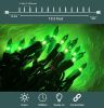 Green String Lights 100 Count Mini St Patricks Decorations Lights with Green Wire for Outdoor Christmas Decorations Indoor Decor,UL Certified (21feet)