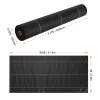 Weed Barrier 3x300 ft Landscape Fabric 3.2oz Heavy Duty Geotextile Fabric Woven PP Weed Control Mat for Underlayment