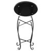 Blue Hawaiian Sun Mosaic Round Terrace Bistro Table