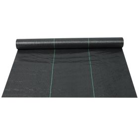 3x50FT Weed Barrier Landscape Fabric Weed Control Garden Block Gardening Mat Fabric Woven Ground Cover Earthmat