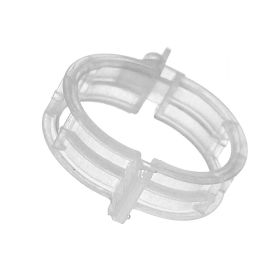 300Pcs Garden Plant Support Clips White Plastic Tomato Trellis Quick Clips Vertical Clamp Vegetable Cages Plant Ties 1In Inner Diameter Help Grow Upri