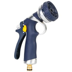 Garden Hose Nozzle High Pressure Hand Sprayer Multifunctionalðray Gun w/ 8 Watering Patterns for Watering Plant Washing Car Pet