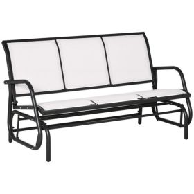 Outdoor courtyard seats for 3 people