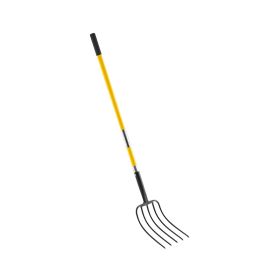Digging Spading Garden Fork Pitchfork Rake for Use Farm (Color: As pic show, type: Style A)