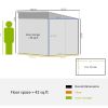 Outdoor Garden Storage Shed Tool House