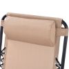 Set of 2 Folding Outdoor Zero Gravity Lounge Chair