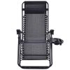 Set of 2 Folding Outdoor Zero Gravity Lounge Chair